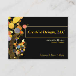 Whimsical Tree Designer Visitenkarte