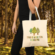 Whimsical Tree Hugger Leinwand