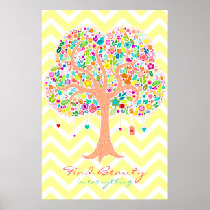 Whimsical Tree - Kundenspezifisches Wall Poster