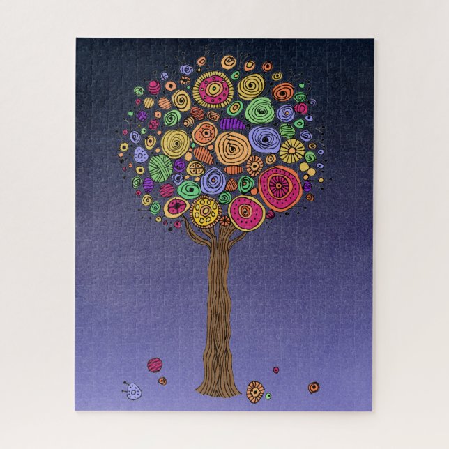 Whimsical Tree Puzzle (Vertikal)