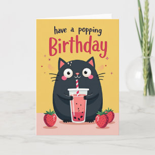 Whimsical-Trink-Birthday-Karte Karte