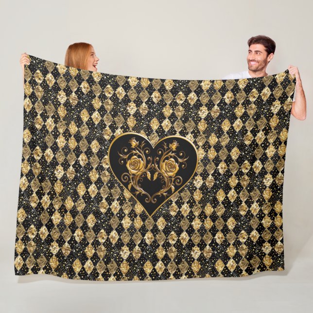 Whimsical und elegant Goth Fleecedecke (Beispiel)