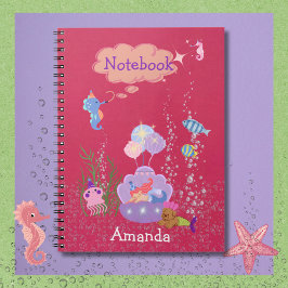 Whimsical Under the Sea Notebook Notizblock