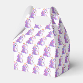 Whimsical Unicorn Geburtstag Geschenkschachtel