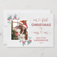 Whimsical unsere ersten Weihnachten als Herr. & Mr
