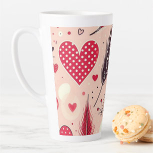 Whimsical Valentine Liebe Garden Milchtasse