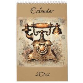 Whimsical Viktorianisch Steampunk Kalender