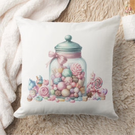 Whimsical Watercolor Sweet Candy Kissen