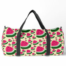 Whimsical Watermelons Cute Summer Fruit Pattern 