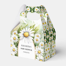 Whimsical White Daisy Baby Dusche