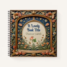 Whimsical Wildblume Abend William Morris Style