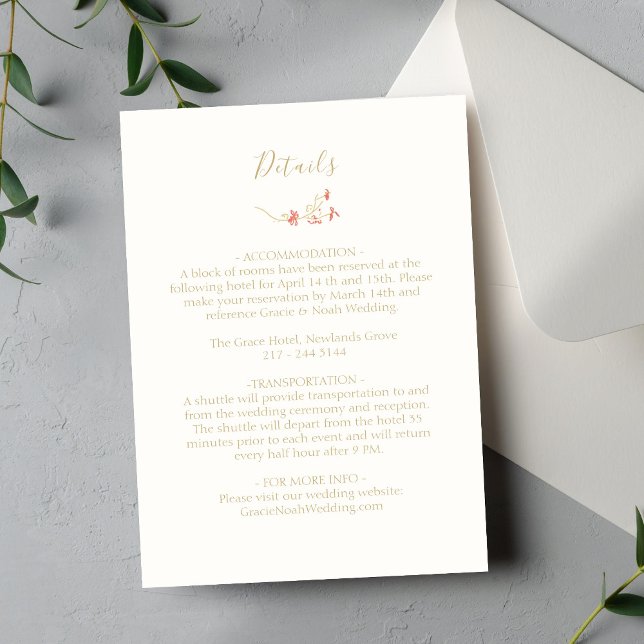 Whimsical Wildblume & Ivory Wedding Details (Von Creator hochgeladen)