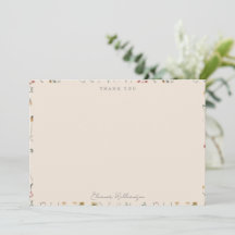 Whimsical Wildflower Floral Boho Baby Shower Name