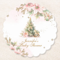 Whimsical Winter Eine kleine Babydusche Rosa