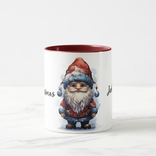 🌟 Whimsical Winter Gnome Mug 🌟 (Centre)