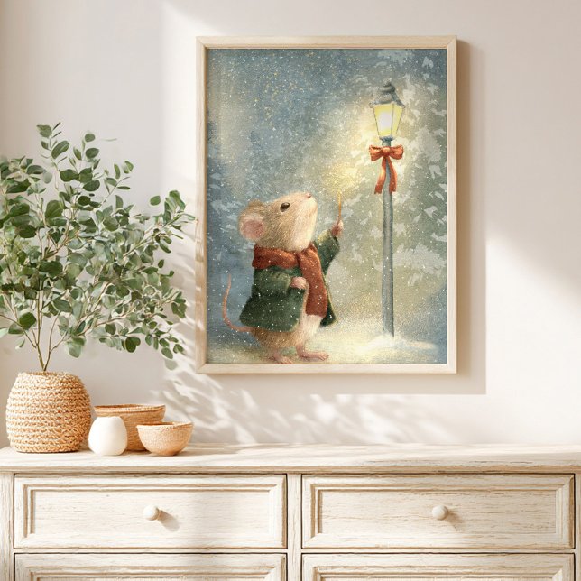 Whimsical Winter Storybook Kinderposter Poster (Von Creator hochgeladen)