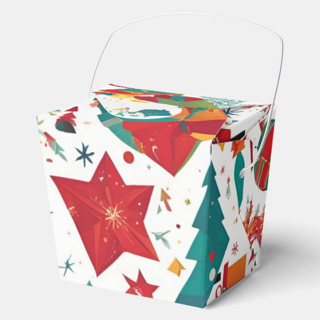 Whimsical Winter Wonders Weihnachts Gefälligkeitsb Geschenkschachtel (Vorderseite)