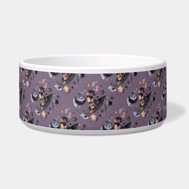 Whimsical Witch Hat und Himmelsmagie Napf (Vorderseite)