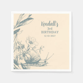 Whimsical Wonderland Garden Serviette