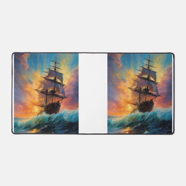 Whimsical Wonderland Mouse Pad" Schreibtischunterlage (Vorderseite)