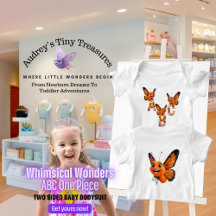 Whimsical Wonders Baby Short Sleeve Bodysuit