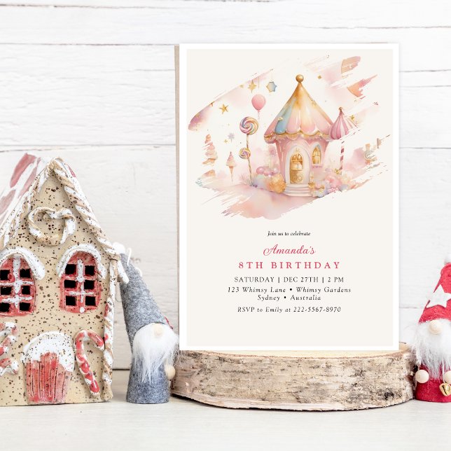 Whimsical Wonders Candyland Birthday card Einladung (Von Creator hochgeladen)