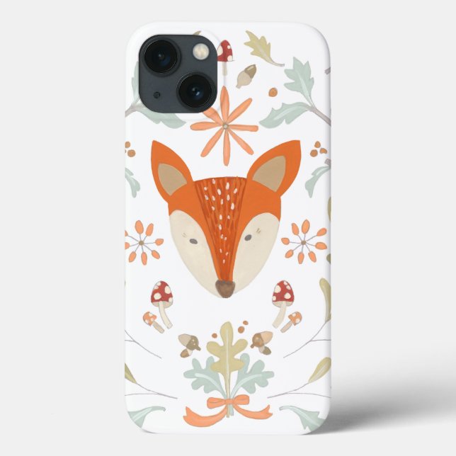 Whimsical Woodland Fox Case-Mate iPhone Hülle (Rückseite)