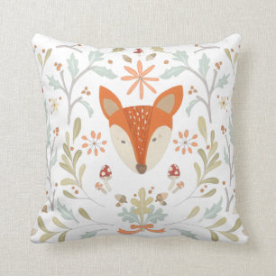 Whimsical Woodland Fox Kissen