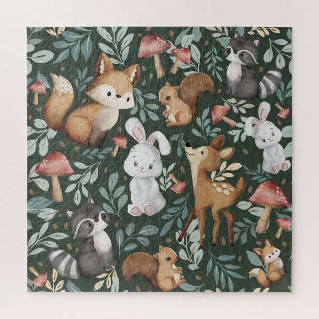 Whimsical Woodland Friends (Vertikal)