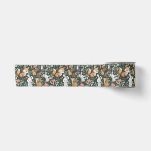 Whimsical Woodland Friends Satinband