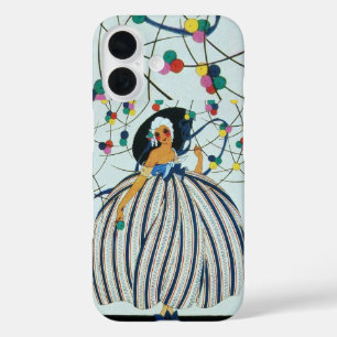 WHIMSICAL YOUNG MÄDCHEN Art Deco Schönheit Mode iPhone 16 Hülle