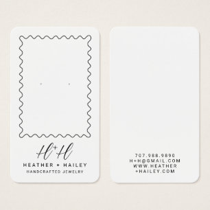 Whimsicalcore Wavy Border Display Card