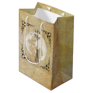 Whimsicaler Hexen-Vollmond Mittlere Geschenktüte