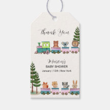 Whimsicaler Safari-Choo-Choo-Zug Baby Shower 