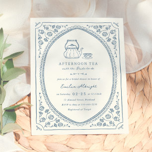 Whimsicaler Vintage Budget-Teeparty-Brautstrauß
