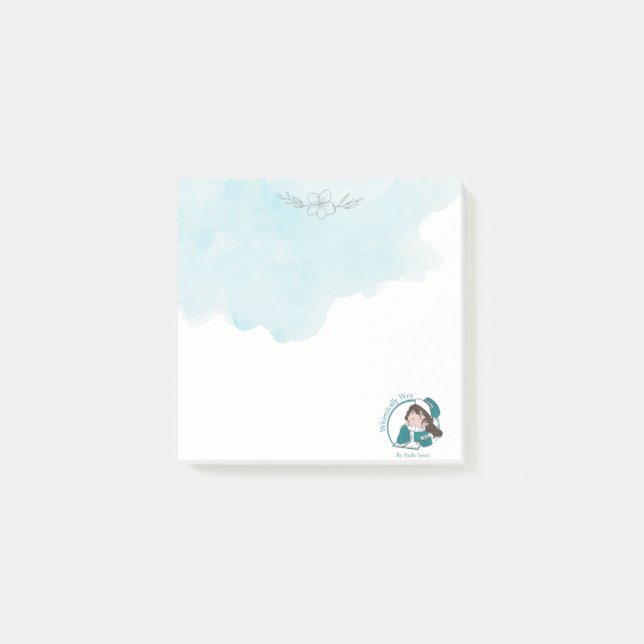 Whimsically Writ Post-it Klebezettel (Vorderseite)