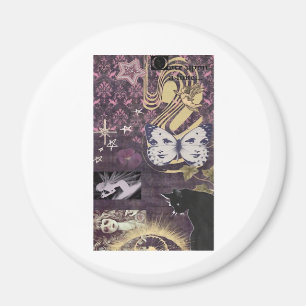 Whimsigoth Ästhetik Oversifiziert Magnet