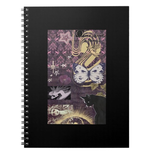 Whimsigoth Ästhetik Oversifiziert Notizblock (Vorderseite)