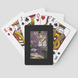 Whimsigoth Ästhetik Oversifiziert Spielkarten