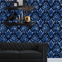 Whimsigoth Decorative Blue