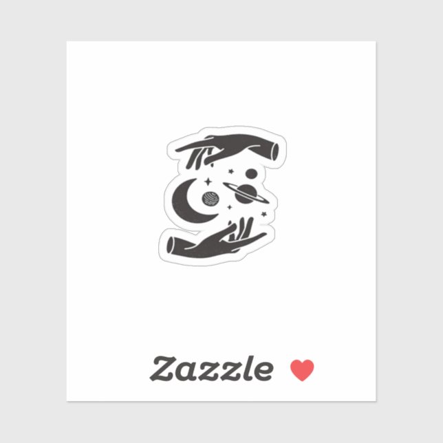 Whimsigoth Design Aufkleber (Blatt)