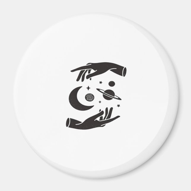 Whimsigoth Design Magnet (Vorne)