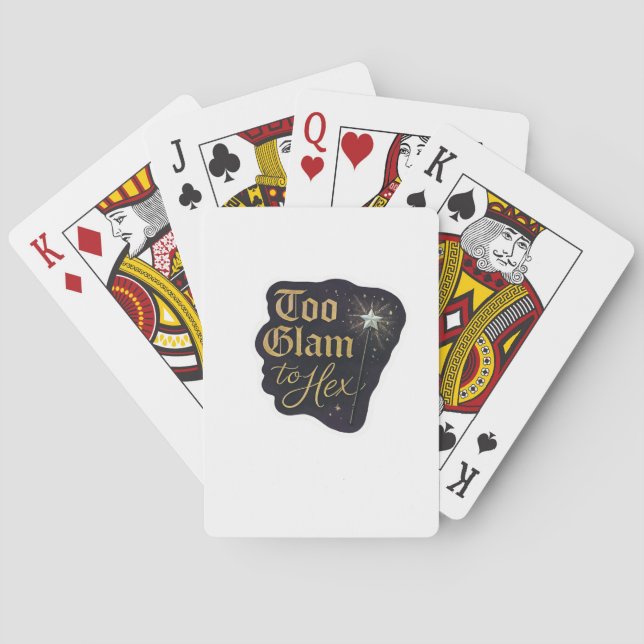 Whimsigoth Fantasy Mystical Forests, Moons & Magic Spielkarten (Rückseite)