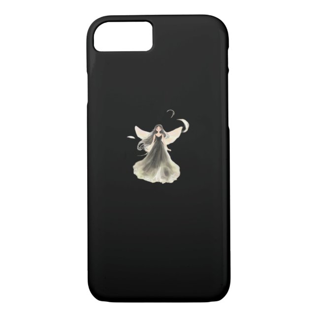 Whimsigoth Girl Dark Fairy Ästhetik mit Vibes Cl Case-Mate iPhone Hülle (Rückseite)