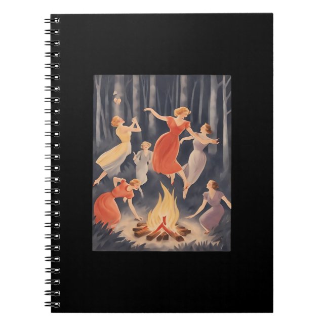 Whimsigoth Goth Wall Art 90er Dekor HECKINFAROUT A Notizblock (Vorderseite)