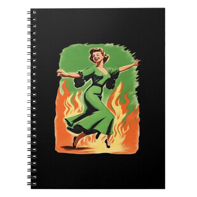 Whimsigoth Goth Wall Art 90er Dekor HECKINFAROUT F Notizblock (Vorderseite)