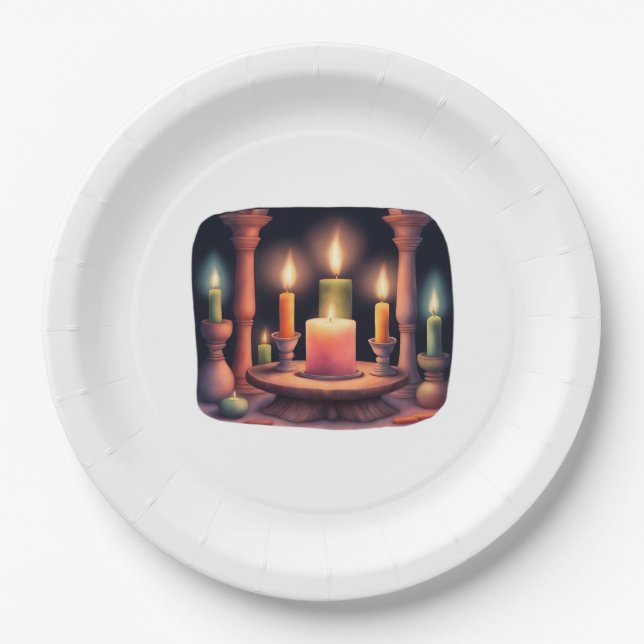 Whimsigoth Goth Wall Art 90S Decor Heckinfarout Pappteller (Vorderseite)