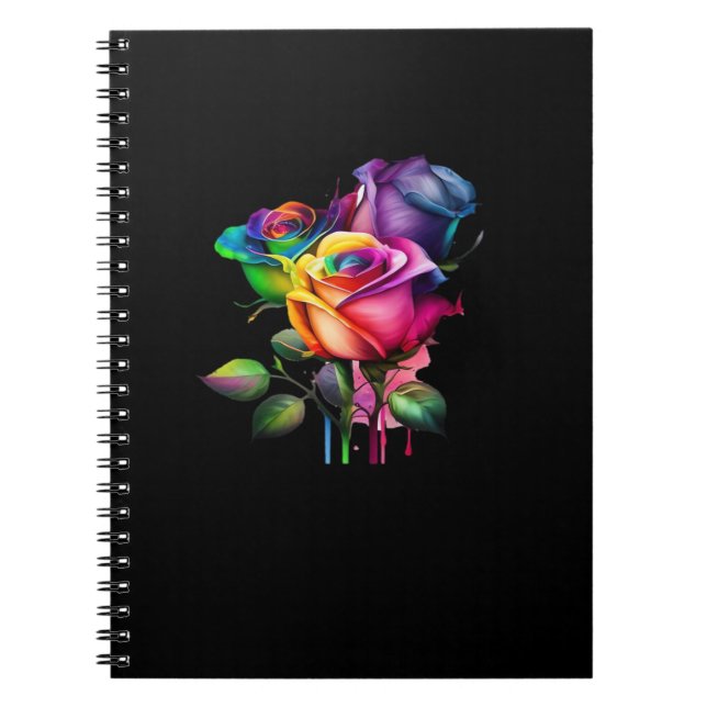 Whimsigoth - Gotisches Design Notizblock (Vorderseite)