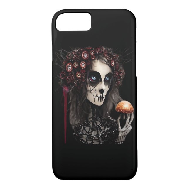 Whimsigoth - Klassische Monde und Spuk Gärten Case-Mate iPhone Hülle (Rückseite)