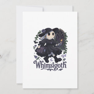 Whimsigoth mit City Classic - Stadtmagie trifft au Feiertagskarte